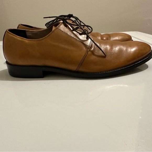 Banana Republic Italian Leather Oxford Ortholite Brown Lace Up, Men’s Size 11 - Picture 14 of 16